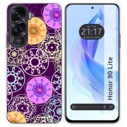 Funda Silicona para Huawei Honor 90 Lite 5G diseño Radial Dibujos