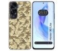 Funda Silicona para Huawei Honor 90 Lite 5G diseño Sand Camuflaje Dibujos