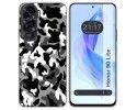Funda Silicona para Huawei Honor 90 Lite 5G diseño Snow Camuflaje Dibujos