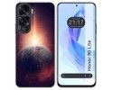 Funda Silicona para Huawei Honor 90 Lite 5G diseño Tierra Dibujos