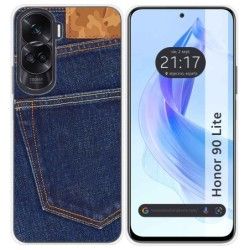 Funda Silicona para Huawei Honor 90 Lite 5G diseño Vaquero Dibujos