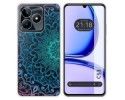 Funda Silicona Transparente para Realme C53 diseño Mandala Dibujos