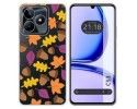 Funda Silicona Transparente para Realme C53 diseño Otoño Dibujos