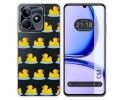 Funda Silicona Transparente para Realme C53 diseño Pato Dibujos