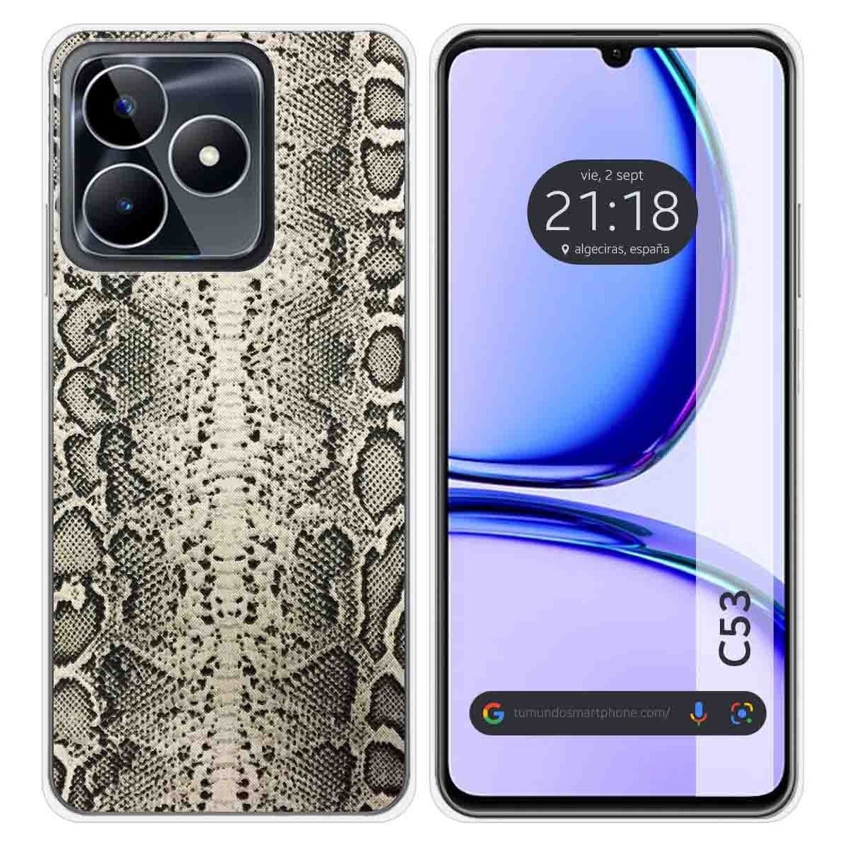 Funda Silicona para Realme C53 diseño Animal 01 Dibujos