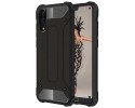 Funda Tipo Hybrid Tough Armor (Pc+Tpu) Negra para Huawei P20
