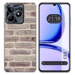 Funda Silicona para Realme C53 diseño Ladrillo 01 Dibujos