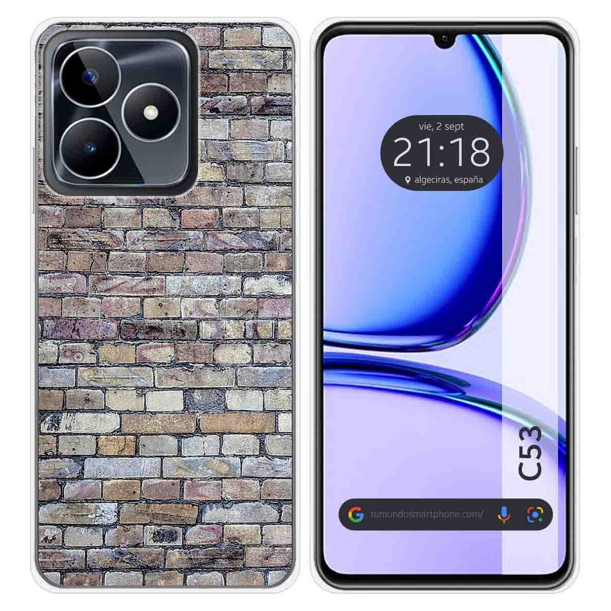 Funda Silicona para Realme C53 diseño Ladrillo 02 Dibujos