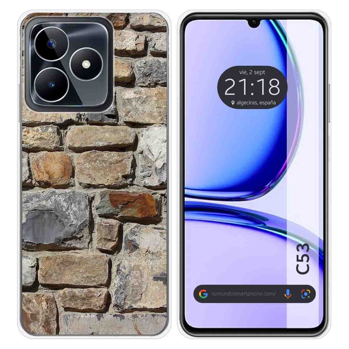 Funda Silicona para Realme C53 diseño Ladrillo 03 Dibujos