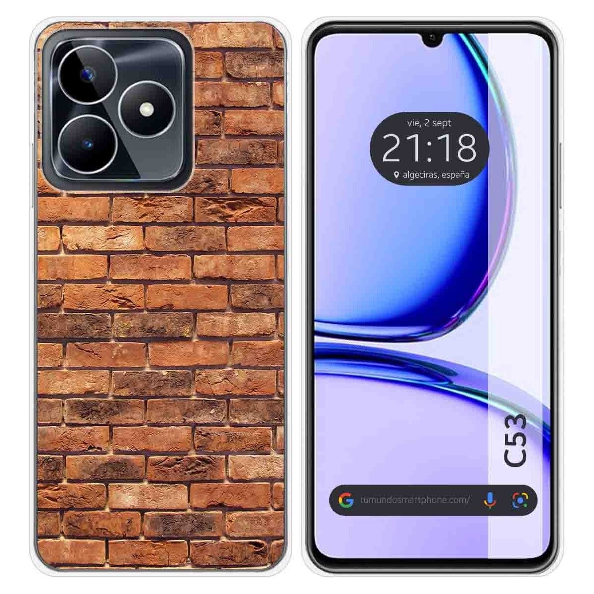 Funda Silicona para Realme C53 diseño Ladrillo 04 Dibujos