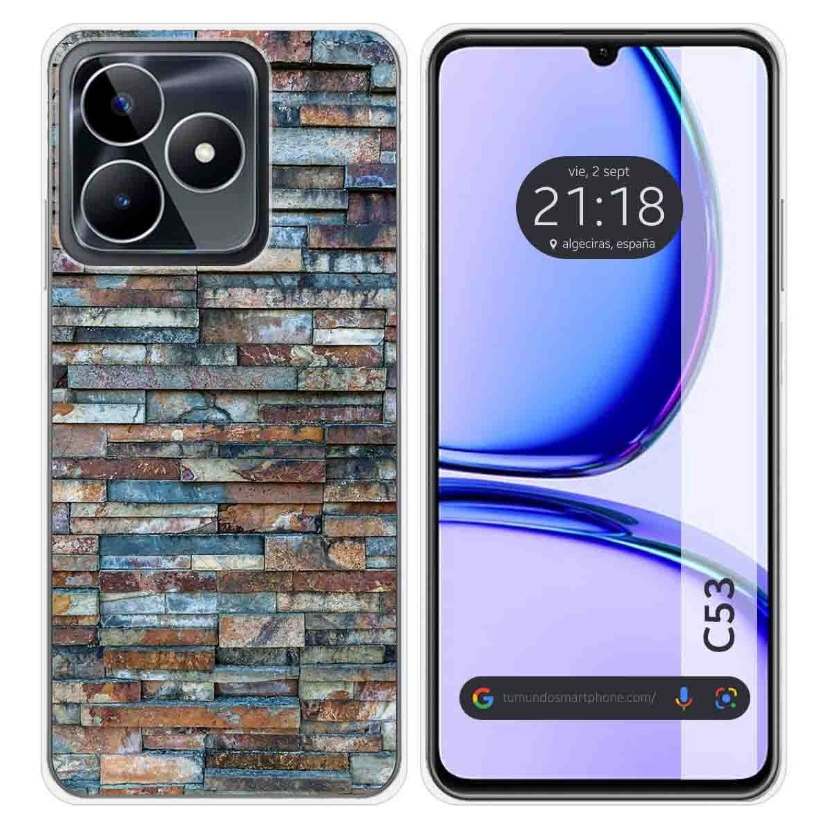 Funda Silicona para Realme C53 diseño Ladrillo 05 Dibujos