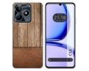 Funda Silicona para Realme C53 diseño Madera 09 Dibujos