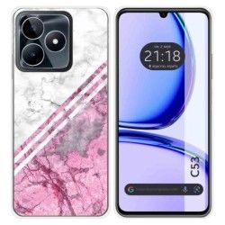 Funda Silicona para Realme C53 diseño Mármol 03 Dibujos