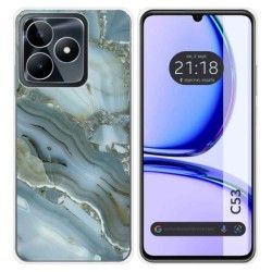 Funda Silicona para Realme C53 diseño Mármol 09 Dibujos