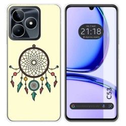 Funda Silicona para Realme C53 diseño Atrapasueños Dibujos