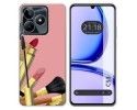 Funda Silicona para Realme C53 diseño Brochas Dibujos