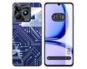 Funda Silicona para Realme C53 diseño Circuito Dibujos