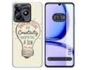 Funda Silicona para Realme C53 diseño Creativity Dibujos