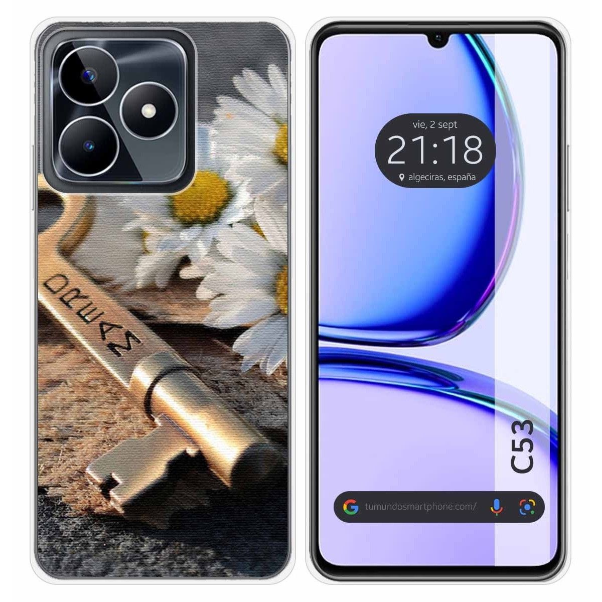 Funda Silicona para Realme C53 diseño Dream Dibujos