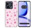Funda Silicona para Realme C53 diseño Flores Dibujos