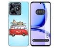 Funda Silicona para Realme C53 diseño Furgoneta Dibujos