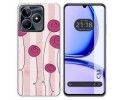Funda Silicona para Realme C53 diseño Flores Vintage Dibujos