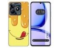 Funda Silicona para Realme C53 diseño Helado Vainilla Dibujos