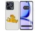 Funda Silicona para Realme C53 diseño Leones Dibujos