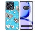 Funda Silicona para Realme C53 diseño Mariposas Dibujos