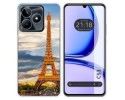 Funda Silicona para Realme C53 diseño Paris Dibujos