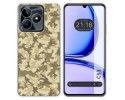Funda Silicona para Realme C53 diseño Sand Camuflaje Dibujos