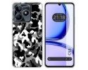 Funda Silicona para Realme C53 diseño Snow Camuflaje Dibujos