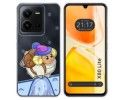 Funda Silicona Transparente para Vivo X80 Lite 5G diseño Cabra Dibujos