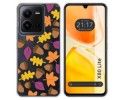Funda Silicona Transparente para Vivo X80 Lite 5G diseño Otoño Dibujos