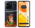 Funda Silicona Transparente para Vivo X80 Lite 5G diseño Suricata Dibujos
