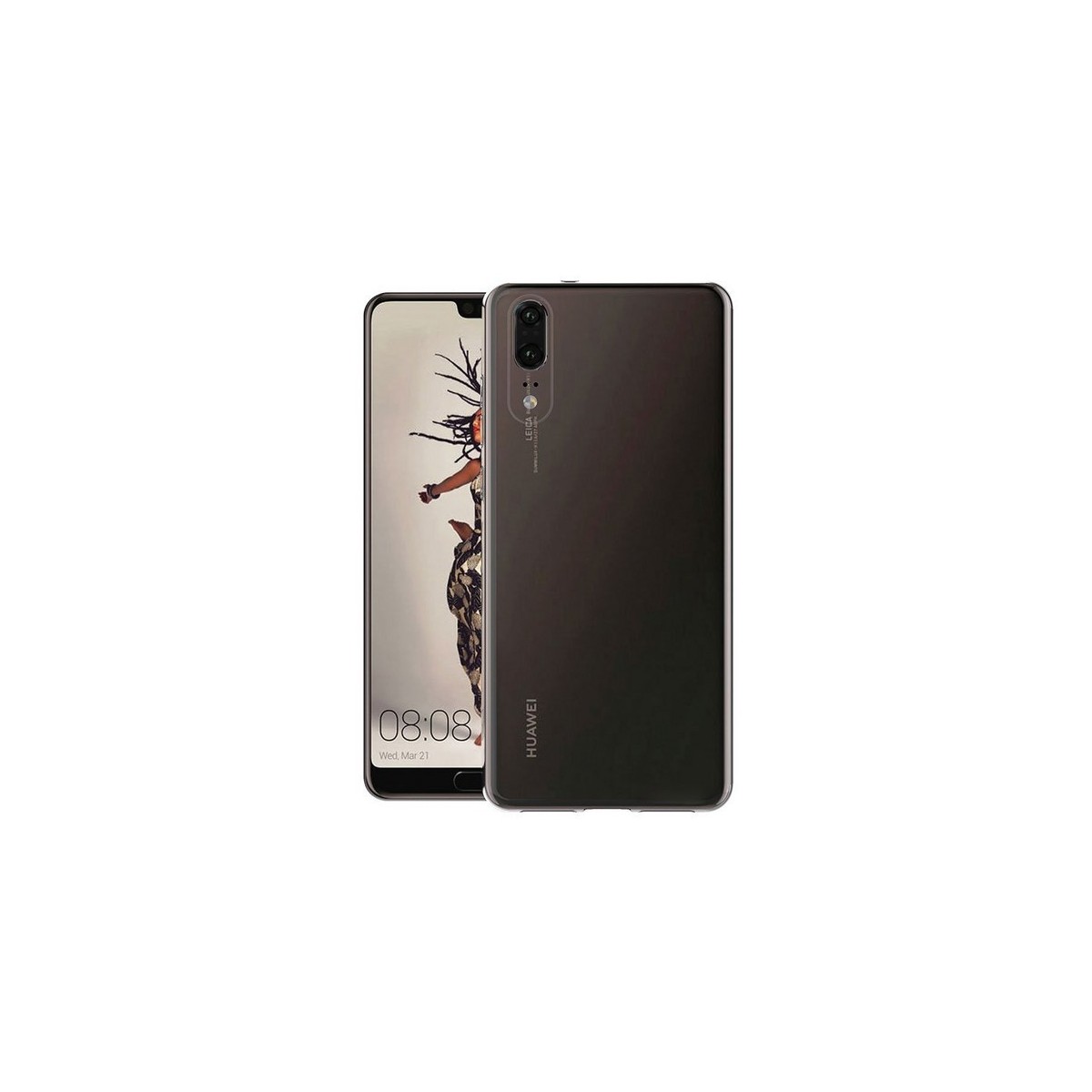 Funda Gel Tpu Fina Ultra-Thin 0,5mm Transparente para Huawei P20