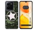 Funda Silicona para Vivo X80 Lite 5G diseño Camuflaje 01 Dibujos