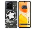 Funda Silicona para Vivo X80 Lite 5G diseño Camuflaje 02 Dibujos