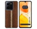 Funda Silicona para Vivo X80 Lite 5G diseño Cuero 01 Dibujos