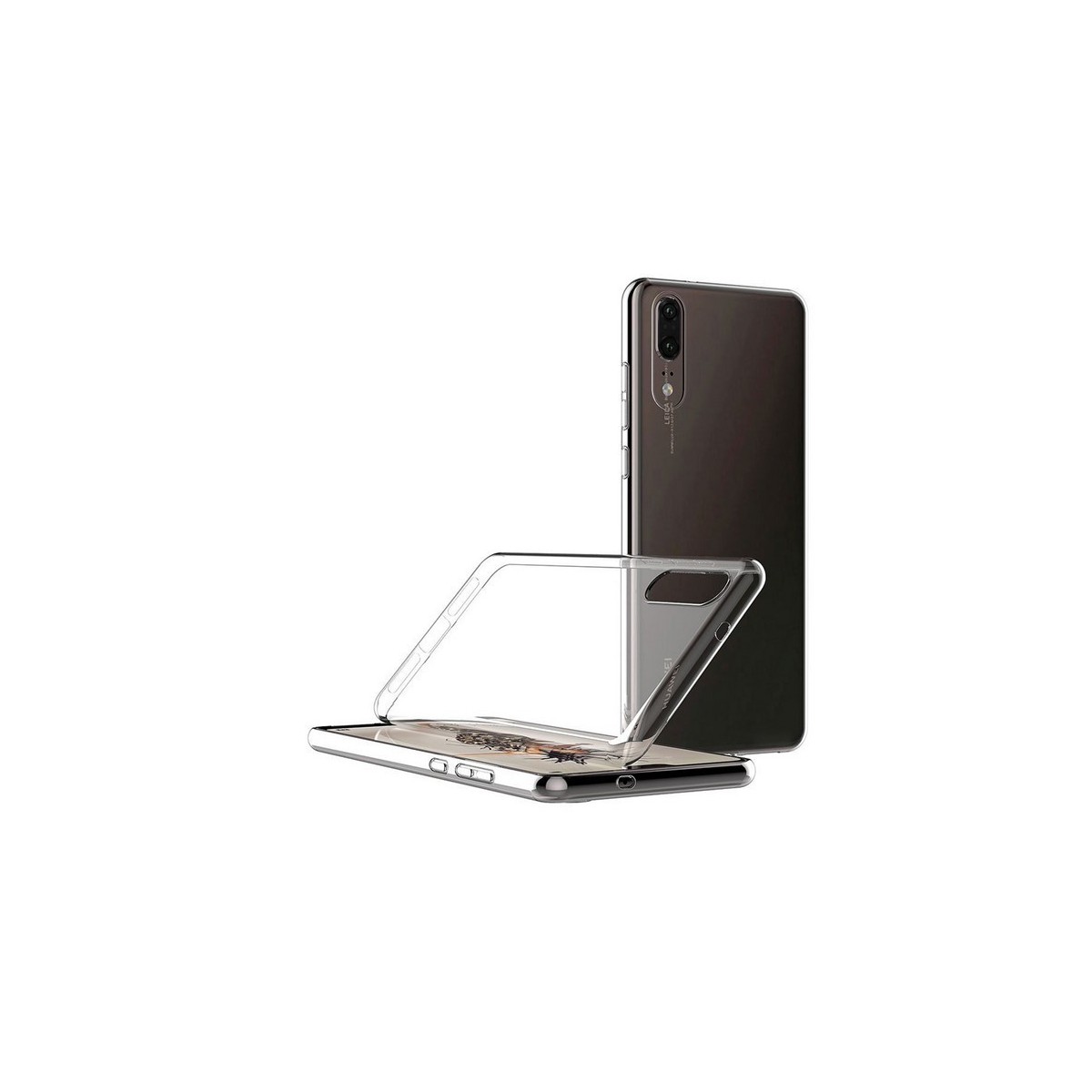 Funda Gel Tpu Fina Ultra-Thin 0,5mm Transparente para Huawei P20