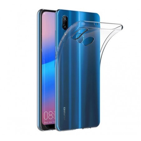 Funda Gel Tpu Fina Ultra-Thin 0,5mm Transparente para Huawei P20 Lite