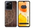 Funda Silicona para Vivo X80 Lite 5G diseño Madera 06 Dibujos
