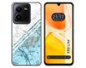 Funda Silicona para Vivo X80 Lite 5G diseño Mármol 02 Dibujos