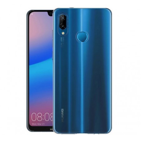 Funda Gel Tpu Fina Ultra-Thin 0,5mm Transparente para Huawei P20 Lite