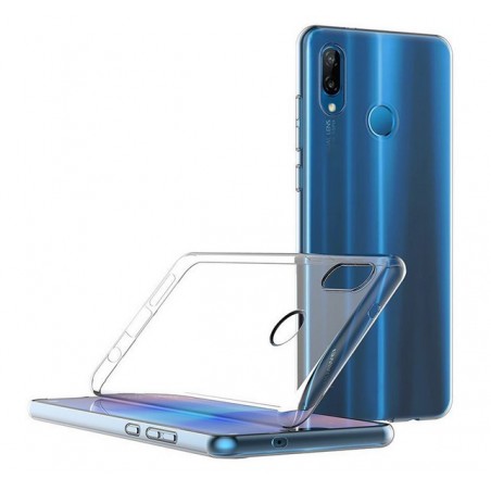 Funda Gel Tpu Fina Ultra-Thin 0,5mm Transparente para Huawei P20 Lite