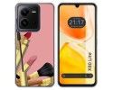 Funda Silicona para Vivo X80 Lite 5G diseño Brochas Dibujos