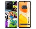 Funda Silicona para Vivo X80 Lite 5G diseño Comic Dibujos