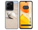 Funda Silicona para Vivo X80 Lite 5G diseño Concha Dibujos
