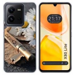 Funda Silicona para Vivo X80 Lite 5G diseño Dream Dibujos