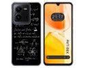 Funda Silicona para Vivo X80 Lite 5G diseño Formulas Dibujos